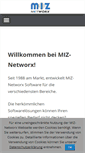 Mobile Screenshot of miz-networx.de