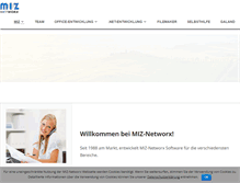 Tablet Screenshot of miz-networx.de